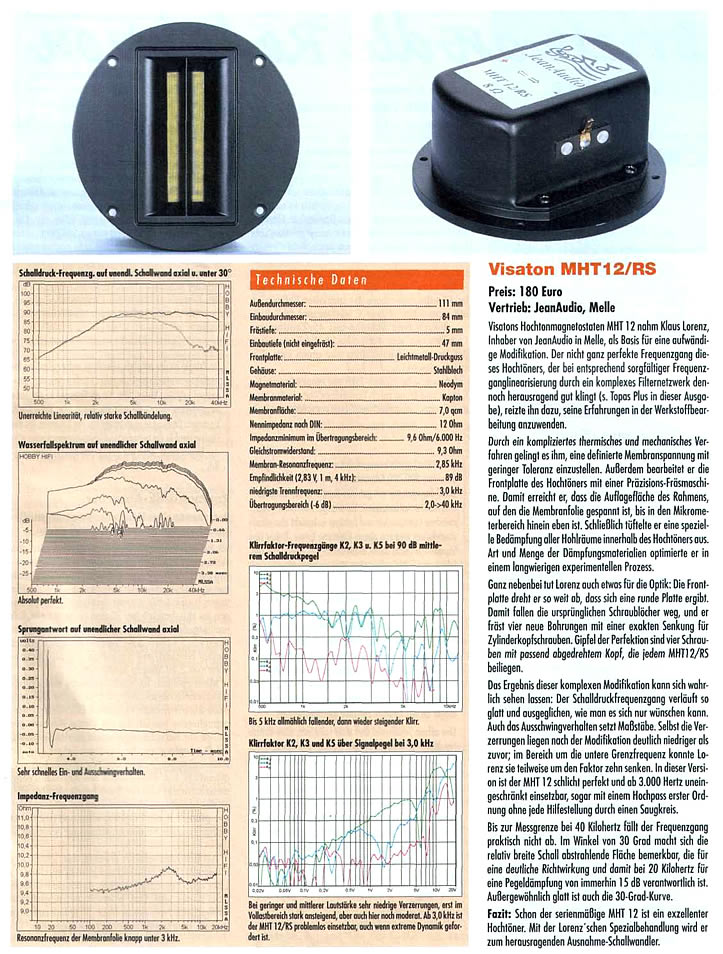 Visaton MHT 12/RS